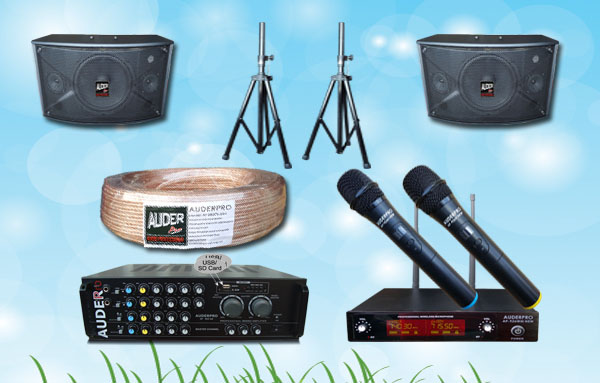 paket karaoke m auderpro alat sound system ekonomis murah